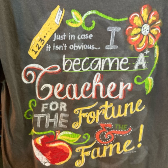 “Itsa Girl Thing“ teacher t-shirt - Picture 8 of 8